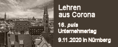 16. puls Unternehmertag über die Lehren aus Corona
