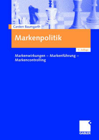 Markenpolitik von Carsten Baumgarth (2. Aufl., Juni 2004)