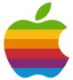 Apple-Logo in den 90er Jahren